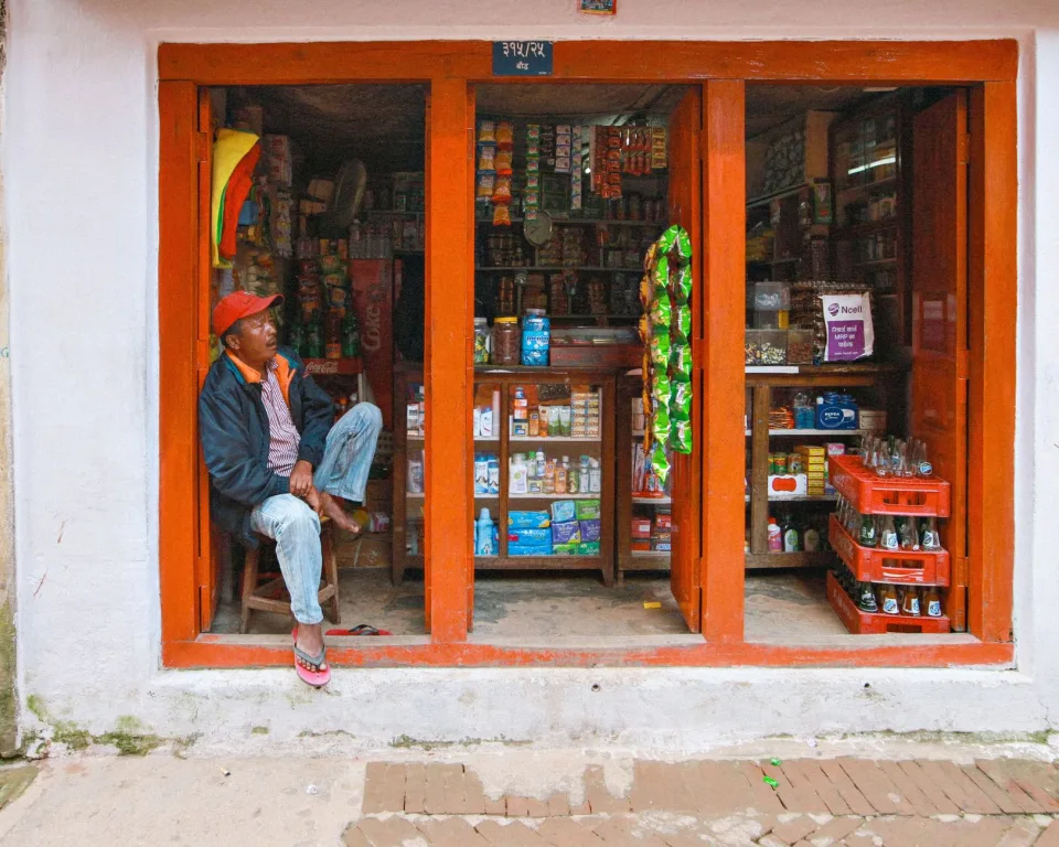 Kệ gạo và mì